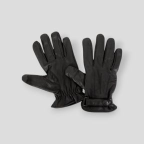 Leren fouilleerhandschoenen - Zwart - CityGuard