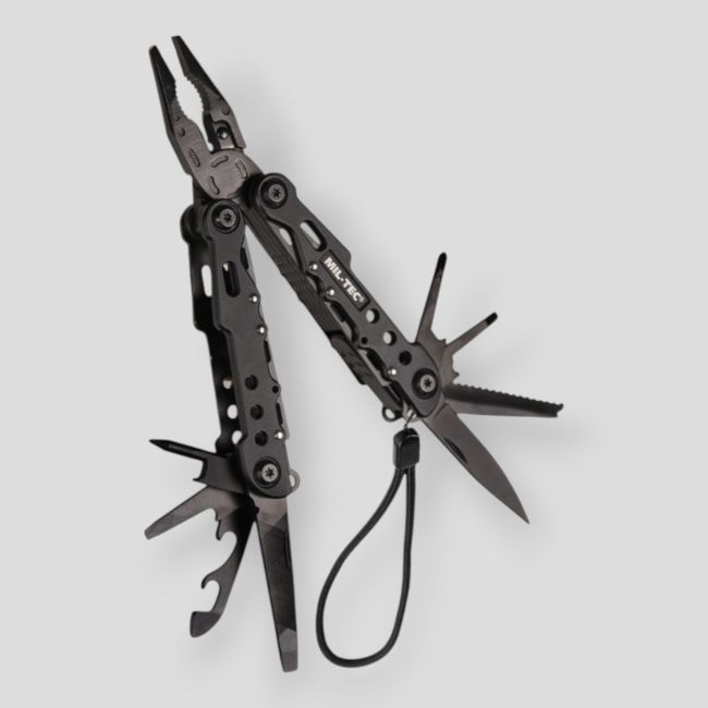Grote multifunctionele cobra tang met etui - Miltec