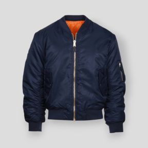 Giacca bomber aviazione MA-1 blu - Fostex Garments