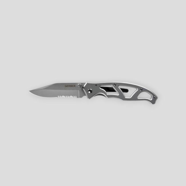 Couteau Pliant denté Paraframe I Gris - Gerber