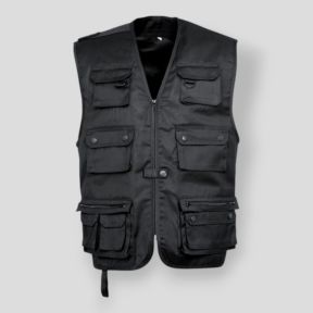 Reporter vest - Zwart - Idaho