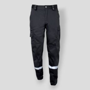 Pantalon Action avec bande rétro-réfléchissante - Noir - CityGuard