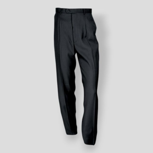 Calças de pregas - Preto - CityGuard