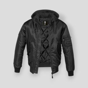 Blouson à capuche - Noir - Brandit