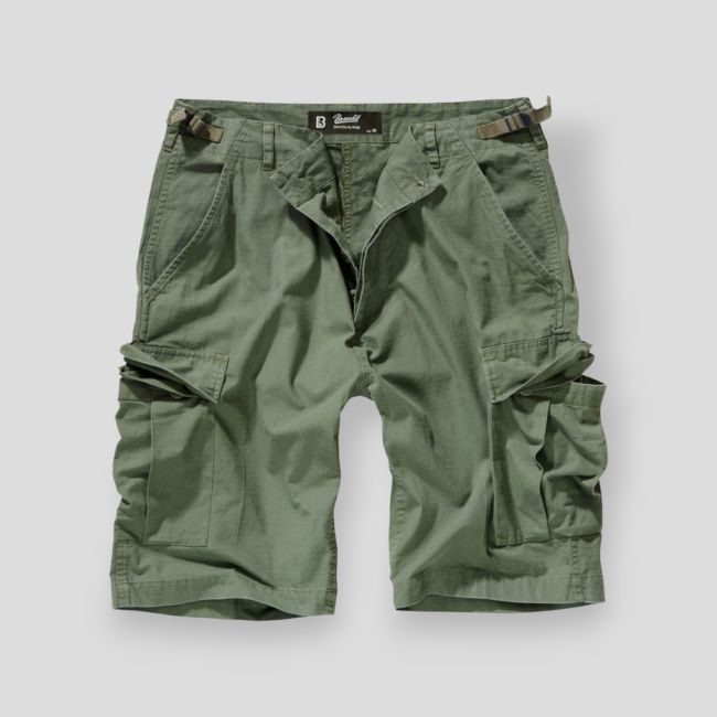 Short BDU Ripstop olijfgroen - Brandit