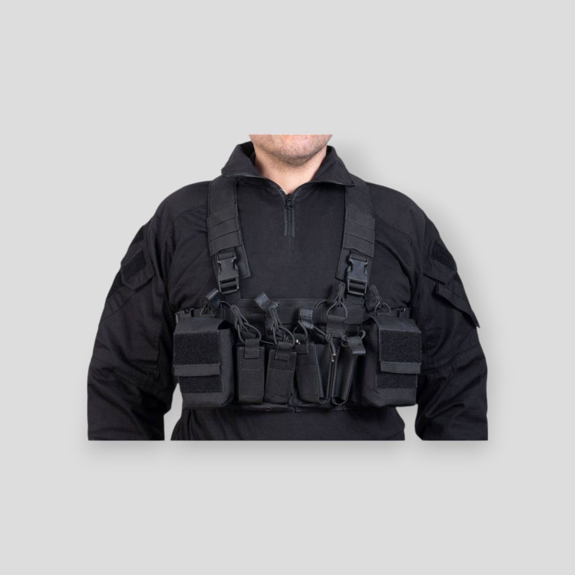 Chest Rig Force MK1 - Preto - Delta Tactics
