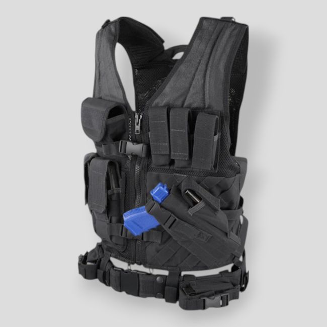 Cross Draw Vest - Black - Condor Outdoor