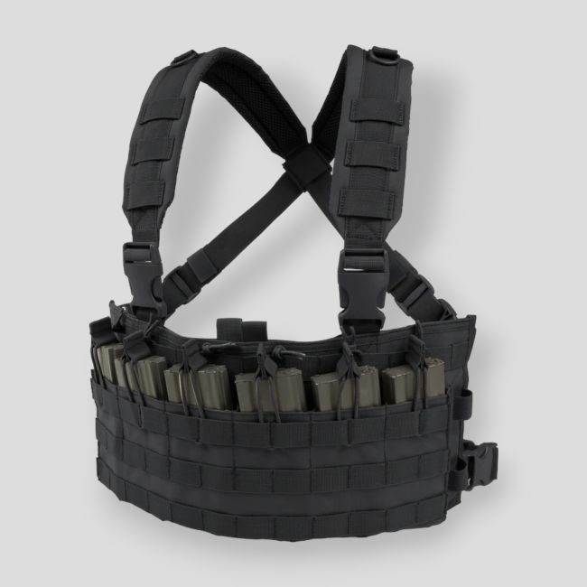 Chest Rig ,  Mission , Noir Combat sans Manches Gilet L