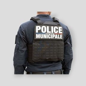 Nośnik płyt Rider do kamizelki kuloodpornej Quick Release Security - Czarny - Le Protecteur