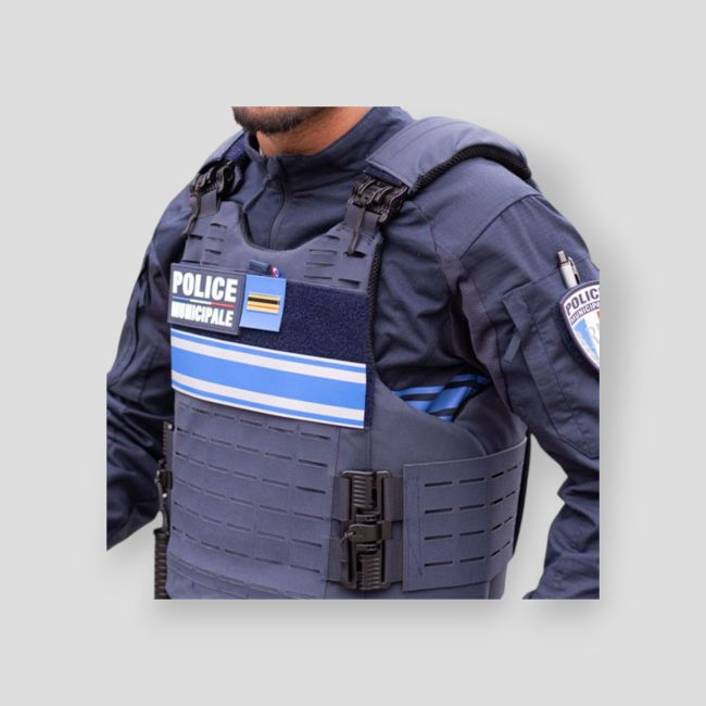 Gilet pare-balles Quick Release NIJ IIIA Police Municipale - Le Protecteur