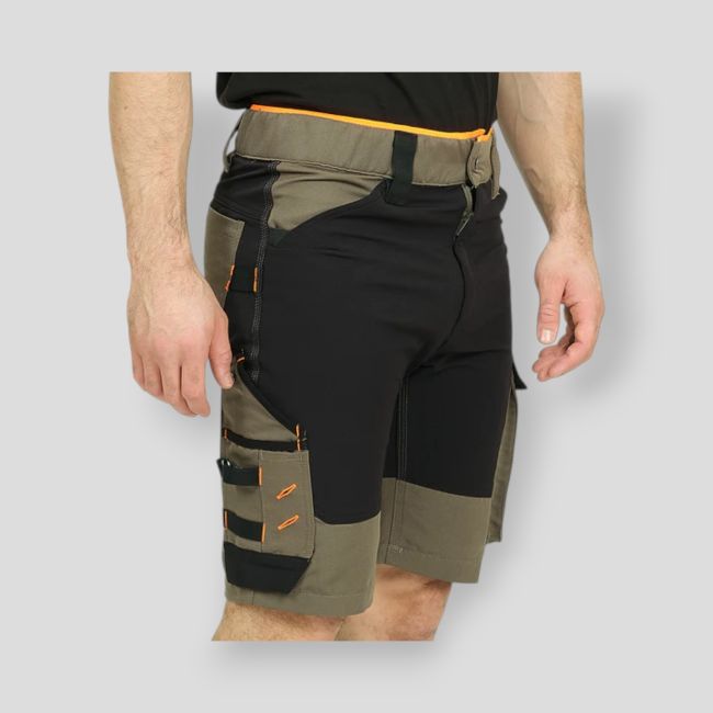 Bermudy robocze LANNE - Khaki - Nine Worths by North Ways
