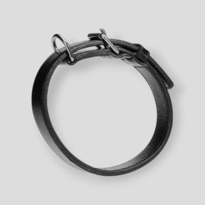 Collar plano de cuero 30mm - Scorpion