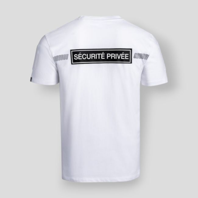 T-shirt Sécurité Privée Sécu-One - Blanc - A10 Equipment