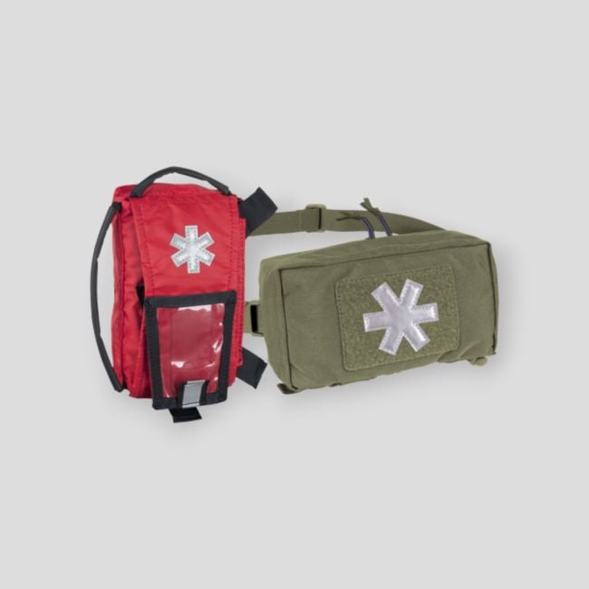 modular individual med kit pouch® - cordura® - adaptive green - helikon