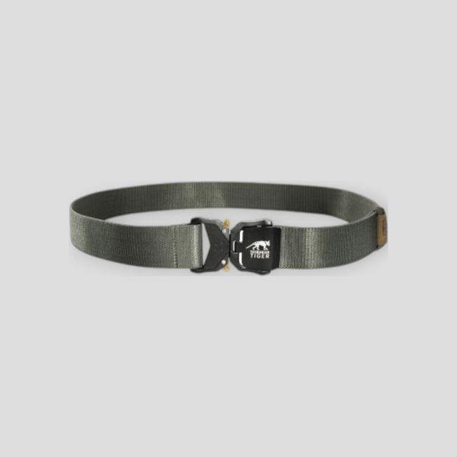 Ceinturon élastique 38mm à dégrafage rapide - Stone Grey Olive - Tasmanian Tiger