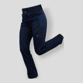 Pantaloni d'intervento opachi con elastan da donna DELTA - Blu Navy - Force Series