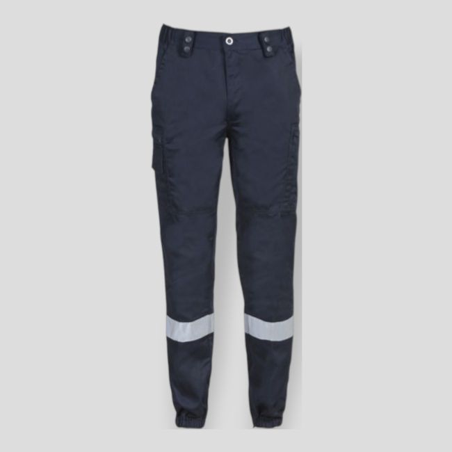 Broek Action met retro-reflecterende band - Donkerblauw - CityGuard