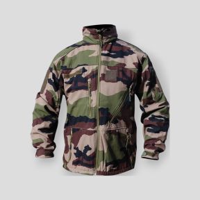 Giacca Softshell Camo CE con zip impermeabili - Patrol Equipement