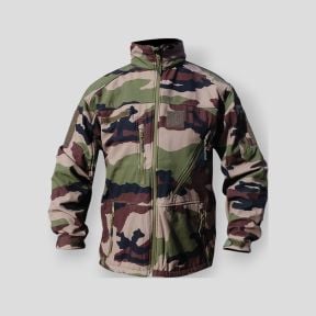 Giacca Softshell Camo CE con zip impermeabili - Patrol Equipement