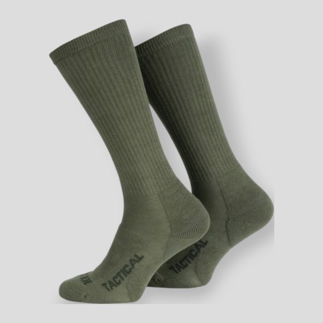 Chaussettes tactiques Coolmax - Vert Olive - 101 Inc