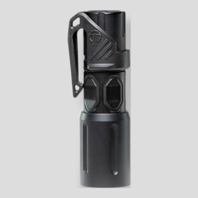 Taschenlampen-Clip Low Profile Carry - Schwarz - Thyrm