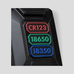 Identificatiepatches voor batterijen/accu's voor CellVault en DarkVault - Zwart - Thyrm
