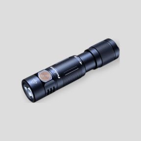 Wiederaufladbarer LED-Schlüsselanhänger 400 Lumen E05R Schwarz - Fenix - Sehr guter Zustand - Gebraucht