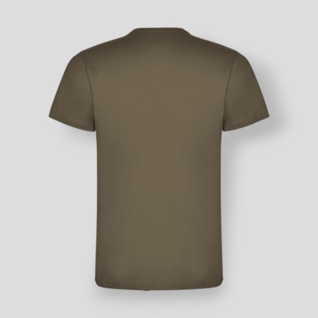 Camiseta de manga corta cuello redondo Dogo Premium - Nogal - Roly