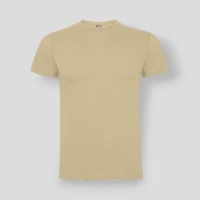 Kurzarm-T-Shirt mit Rundhalsausschnitt Dogo Premium - Sand - Roly