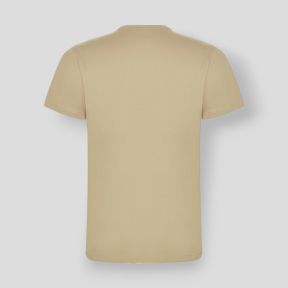 T-shirt z krótkimi rękawami okrągły dekolt Dogo Premium - Piaskowy - Roly