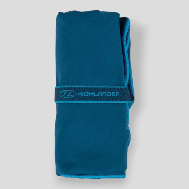 Serviette microfibre 40 x 80 cm Bleu Marine - Highlander