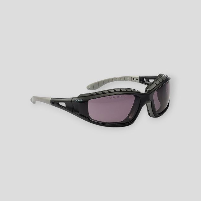 Lunettes de protection Tracker II Noir fumé - Bollé Safety