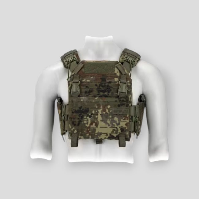Gilet porte-plaques Reaper QRB - Flecktarn - Invader Gear