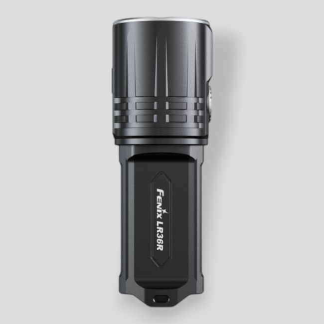 Lampe de recherche LR36R (10 000 lumens) - Noir - Fenix