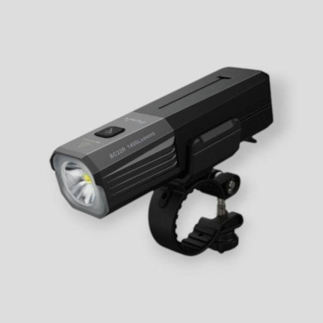 Akumulatorowa lampa rowerowa BC22R (1 400 lumenów) - Czarny - Fenix