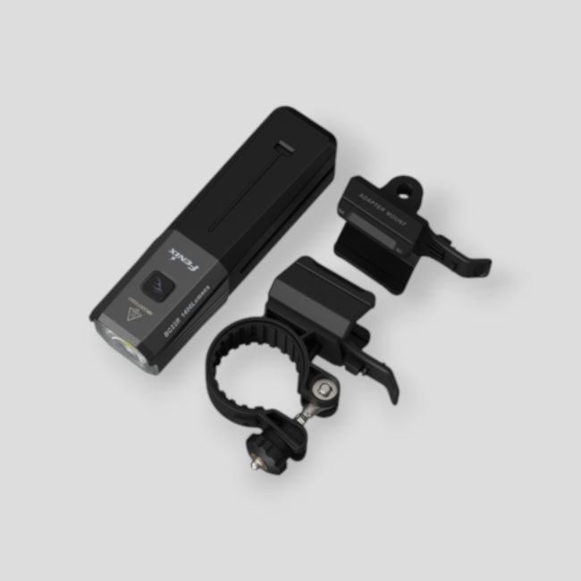Luz de bicicleta recargable BC22R (1 400 lúmenes) - Negro - Fenix