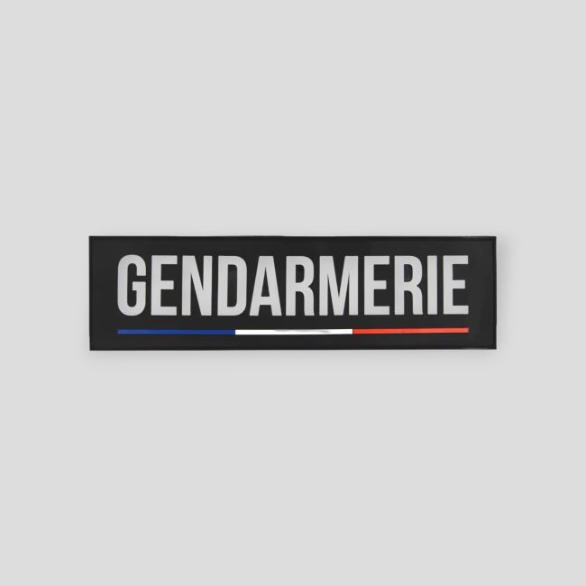 Rubberen band GENDARMERIE Velcro 25 x 7cm - GK
