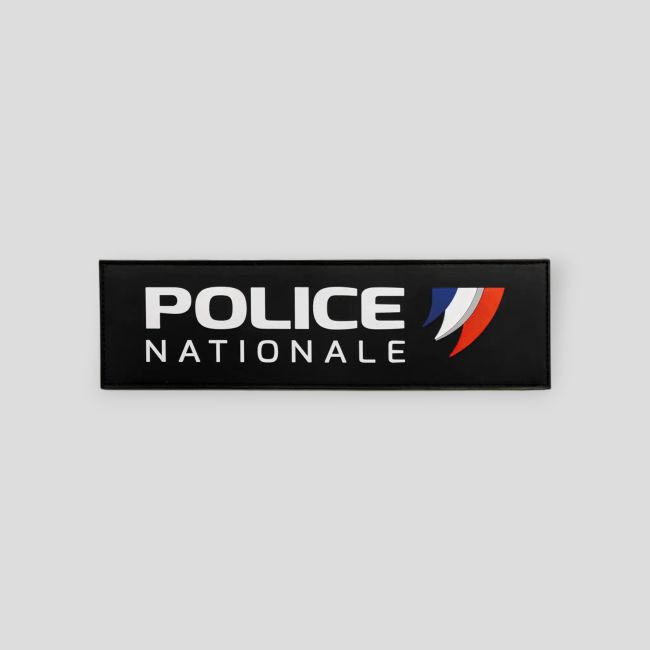 Rubberen band POLICE NATIONALE Velcro 25 x 7 cm - GK