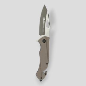 Coltello pieghevole tattico G10 (lama 8,8cm) - Coyote - K25