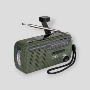 Survival radio - SW1/SW2/FM/AM - Groen - Fosco Industries