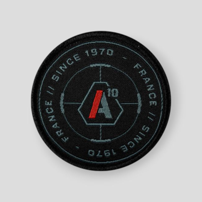 Bestickter Patch Signature Since 1970 - Betongrau/Rot - A10 Equipment