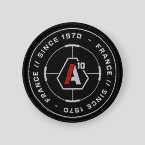 Bestickter Patch Signature Since 1970 - Weiß/Rot - A10 Equipment