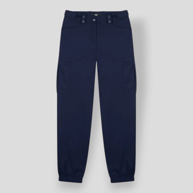 FDO mat Stretch damesdienstbroek - Marineblauw - GK