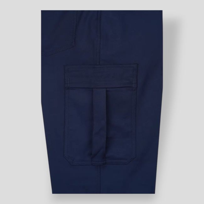 Calças de serviço FDO mate Stretch Mulher - Azul Marinho - GK