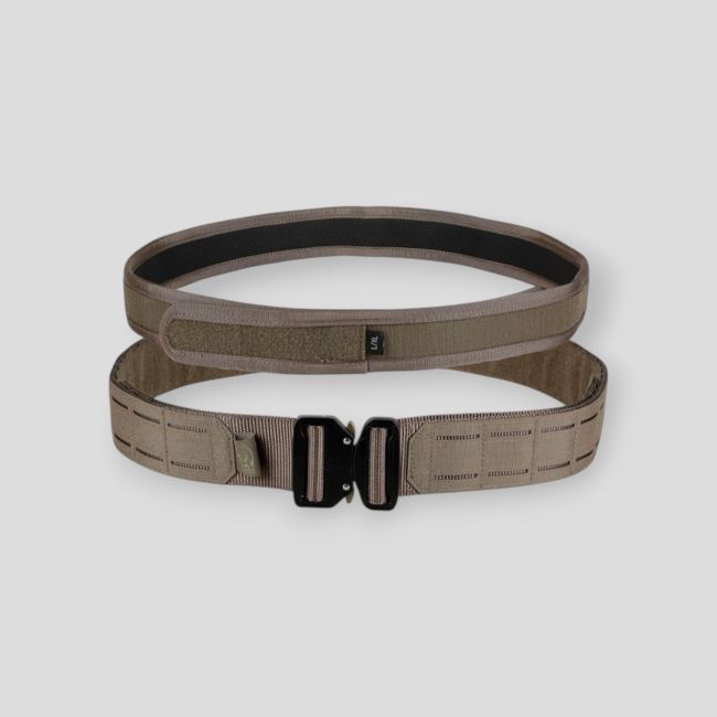 Ceinturon duo cobra coyote nylon 1000D - Ares