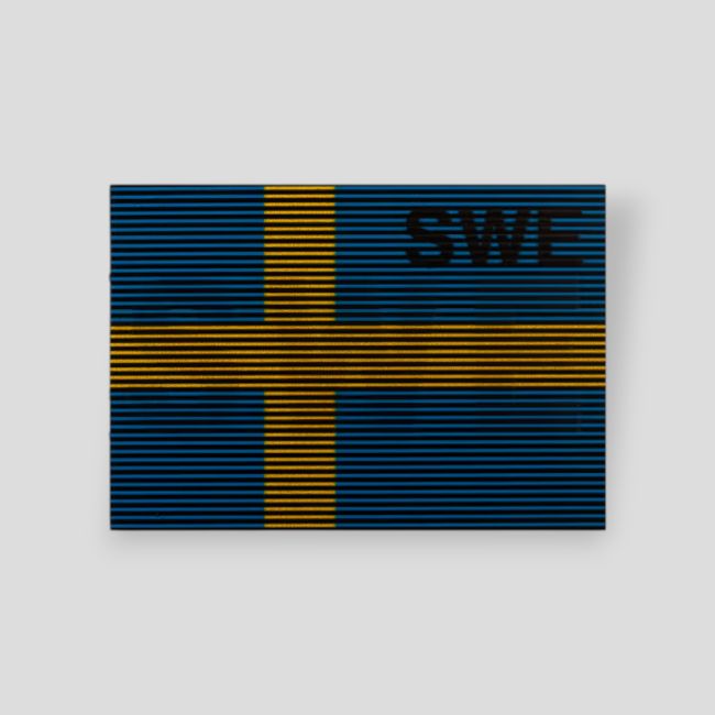 Dubbele IR-motief patch SWE Color - Clawgear