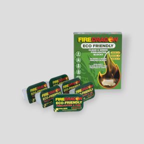 Set mit 6 ökologischen Feueranzündern Fire Dragon CN368 - BCB International