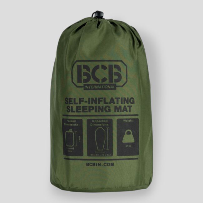 Matelas de sol auto-gonflable CT649O - Vert Olive - BCB International
