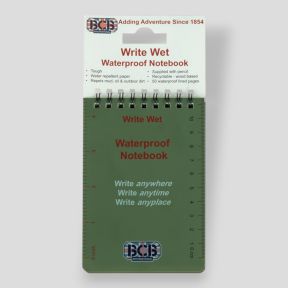 Wasserfestes Notizbuch (Taschenformat) CD456 - Olivgrün - BCB International