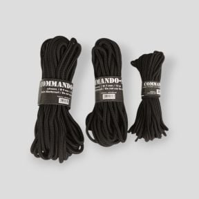 Corde Commando 9mm15m - Noir - Mil-Tec